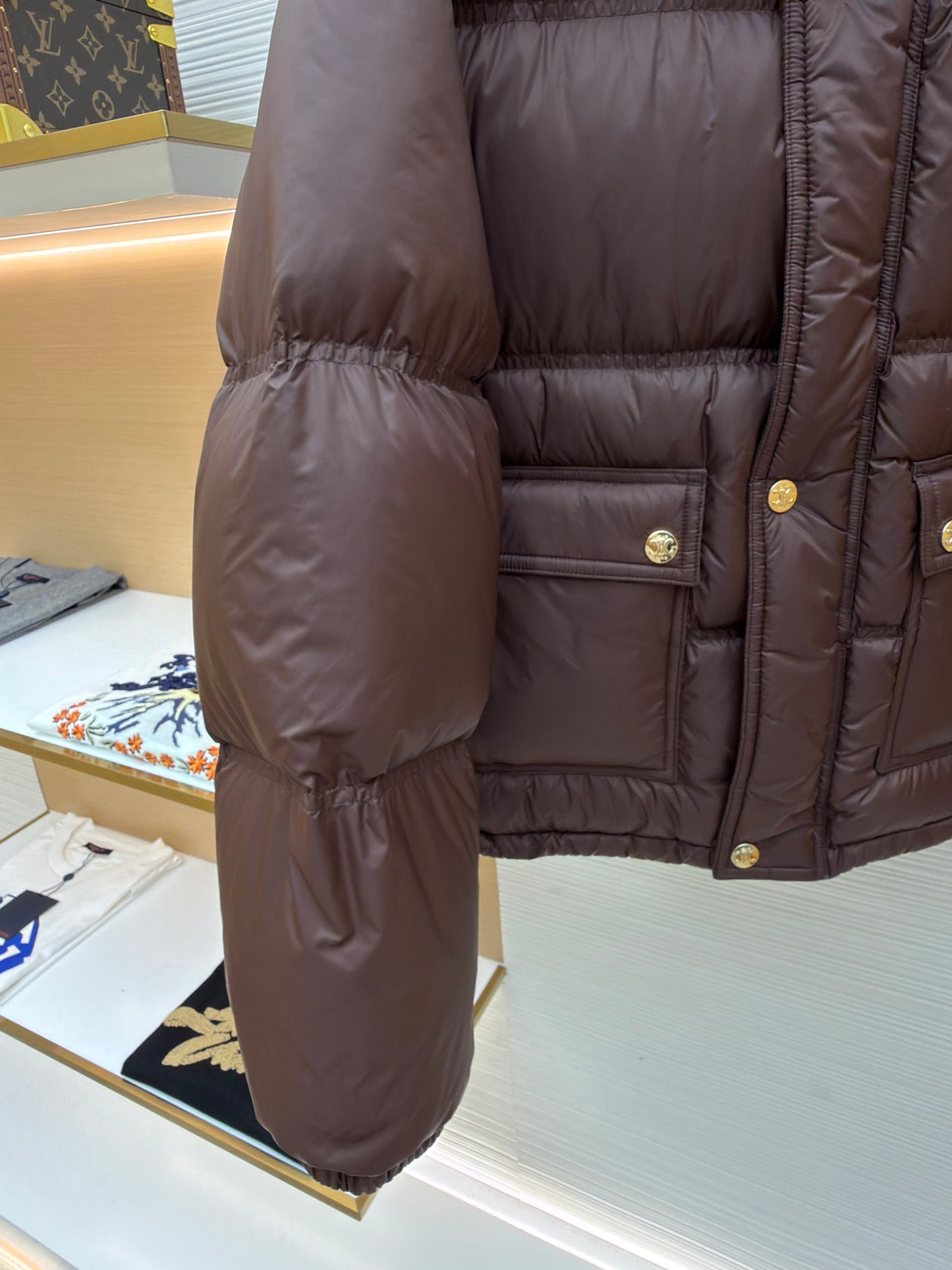 Brown Puffer Jacket