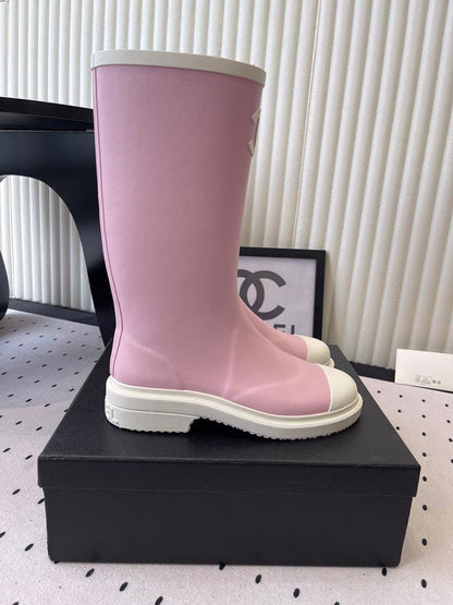 Viral Rubber Boots Pink