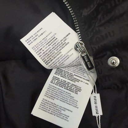 Shiny Black Puffer Jacket