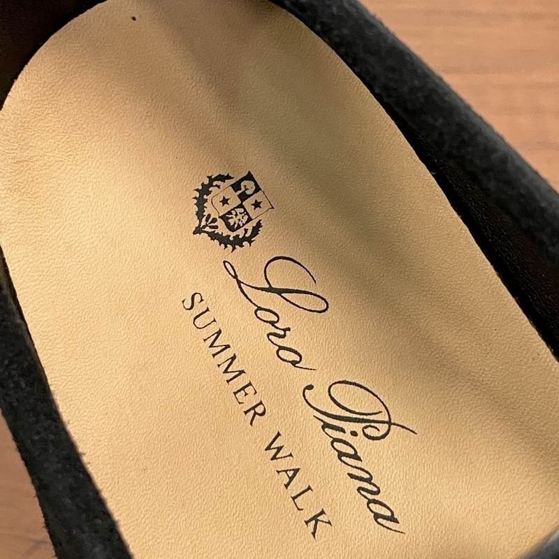 Black Suede Slip-On Loafers