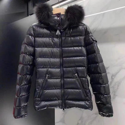 Down Jacket With Fur Hood