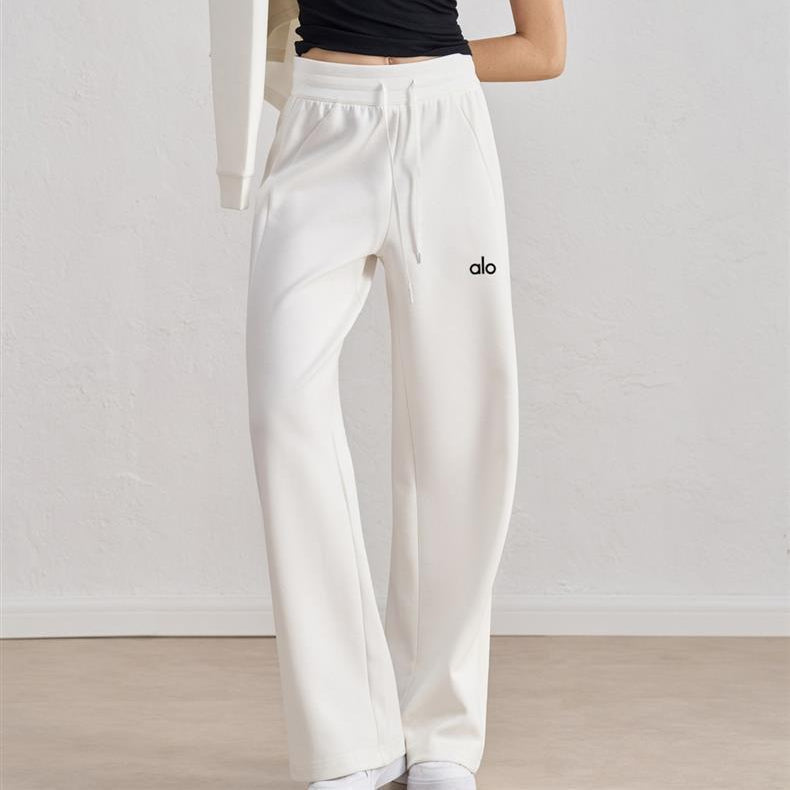 Wide-Leg Sweatpants