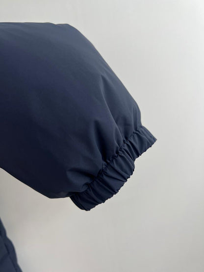 Navy Cel Puffer Jacket