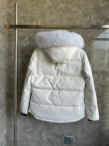 Fur-Hood Puffer Jacket