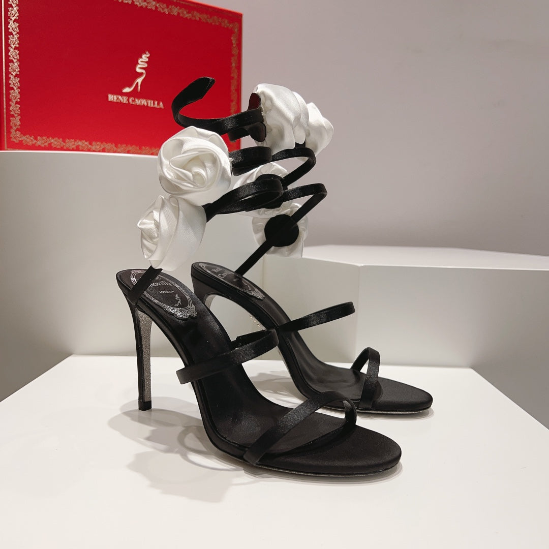 Floriane Flower Heels